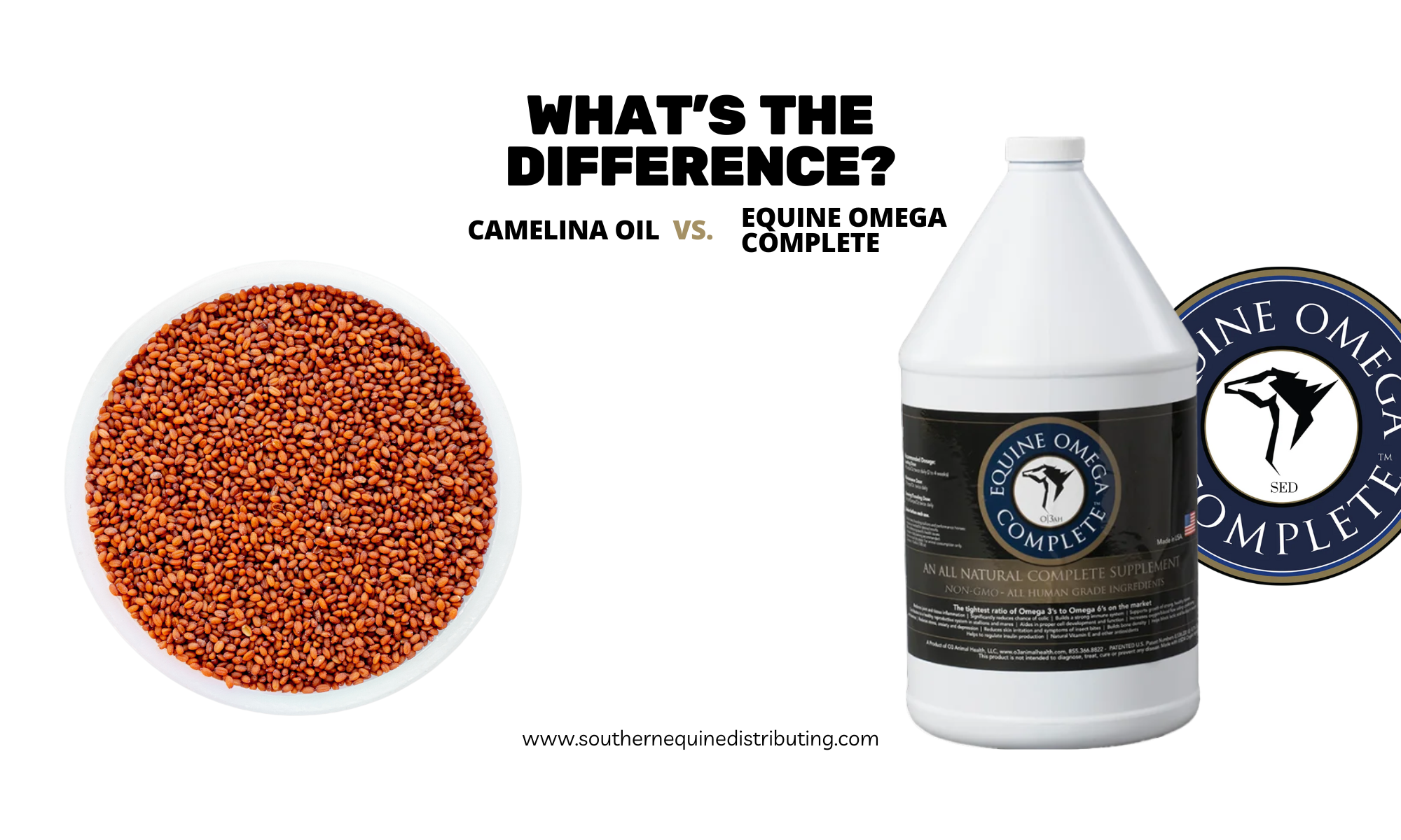 Camelina Oil vs EOC Which Is Better? Southern Equine Distributing Camelina Oil vs EOC Which Is Better? Southern Equine Distributing